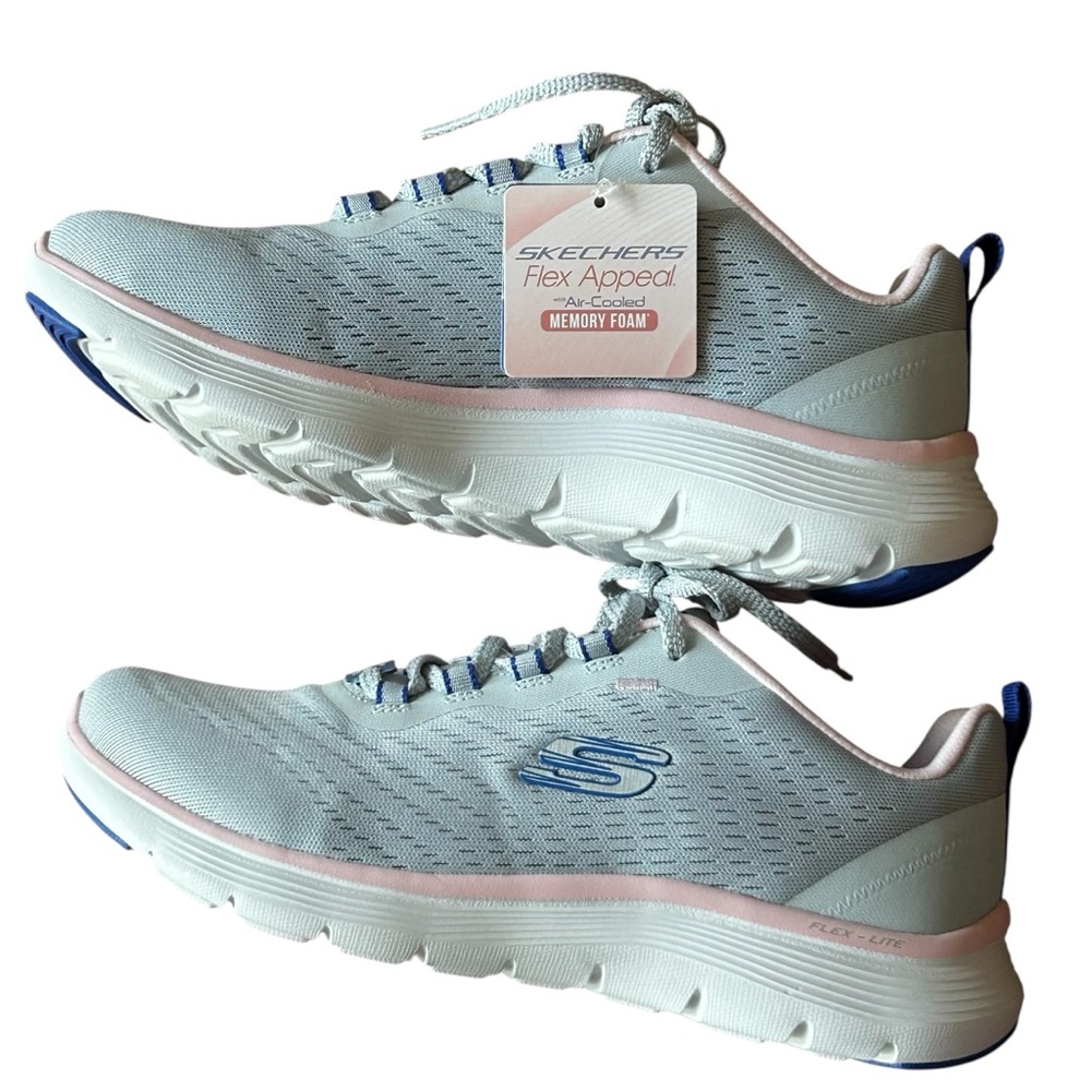 SKECHERS Sneakers Wide Fit Flex Appeal with Air-Cooled Memory Foam